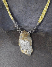 Load image into Gallery viewer, Gold Rutilated Quartz Pendant
