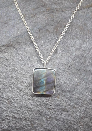 Labradorite Charm