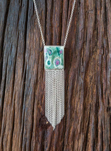 Ruby Fuchsite Necklace