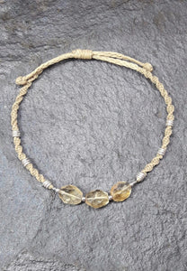 Yellow Citrine Bracelet