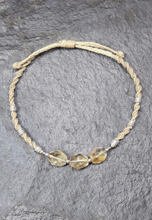 Yellow Citrine Bracelet