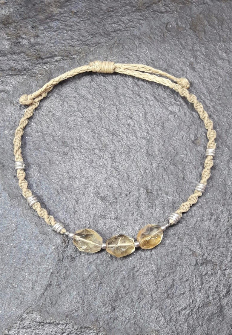 Yellow Citrine Bracelet