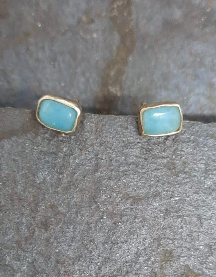 Larimar Earrings