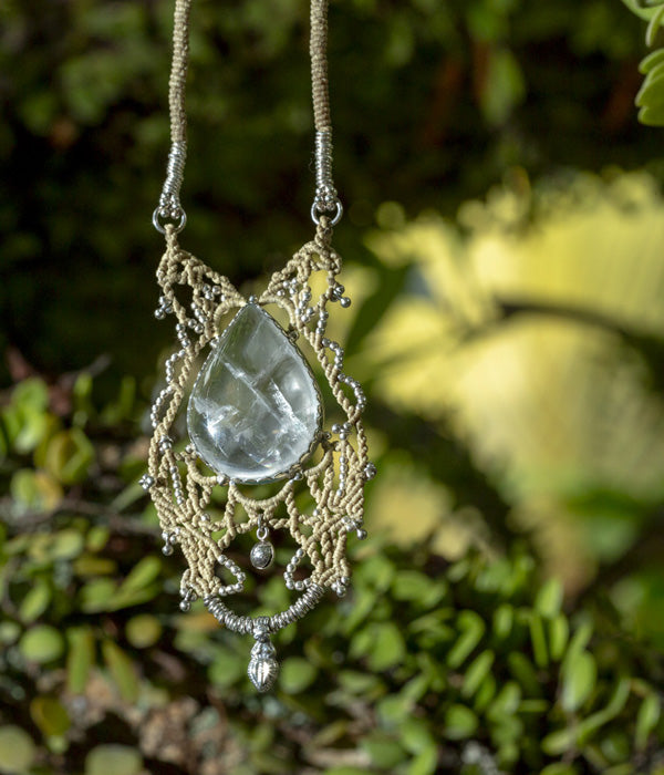 Calcite Feldspar Necklace