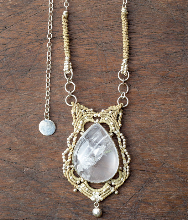 Calcite Feldspar Necklace