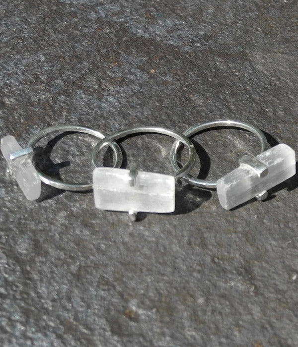 Selenite Ring